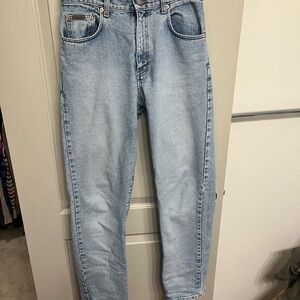 Vintage Calvin Klein straight leg blue jeans